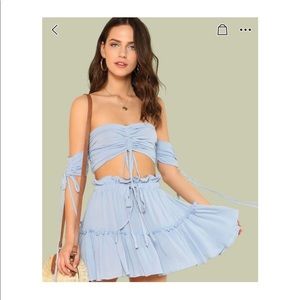 NEW✨ Ruched Two Piece Set